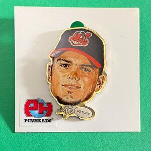 1999 Jaret Wright MLB Cleveland Indians Pin
